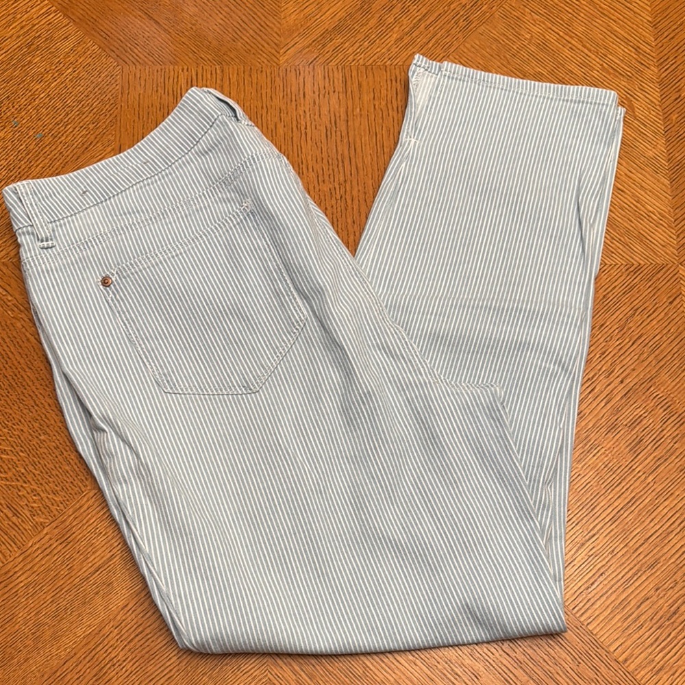 Chico's So Slimming Girlfriend Slim Leg Ankle Jeans Size 10 - Picture 3 of 7